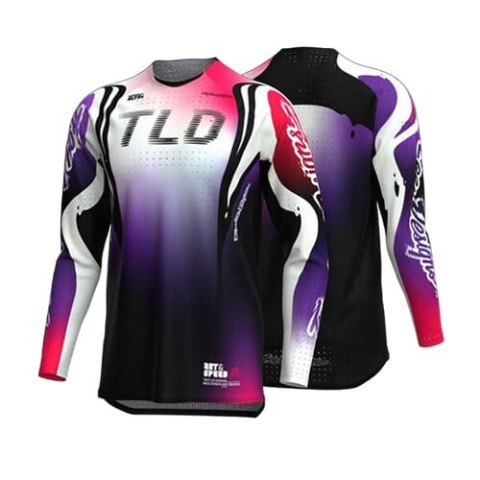TLD KOSZULKA Z DŁUGIM RĘKAWEM SPRINT ULTRA DRIP PURPLE (35601901)