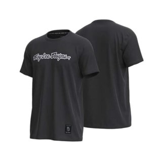 TLD KOSZULKA Z KRÓTKIM RĘKAWEM SKYLINE RIDE TEE SIGNATURE BLACK (38207201)