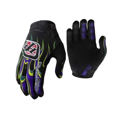 TLD RĘKAWICZKI DZIECIĘCE AIR TORCHED BLACK / PURPLE (44721201)