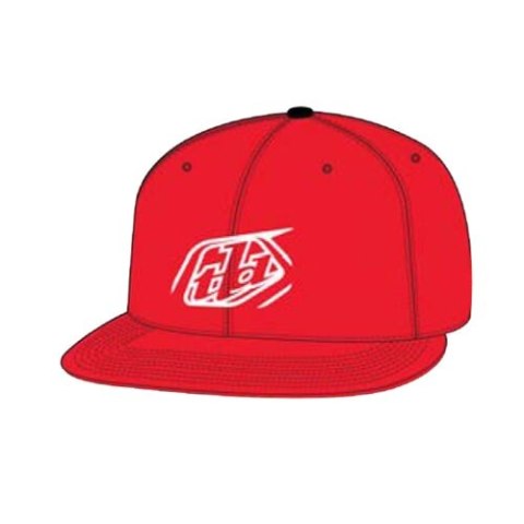 TLD CZAPKA Z DASZKIEM FLAT BILL SNAPBACK BADGE TEAM RED (78856800)