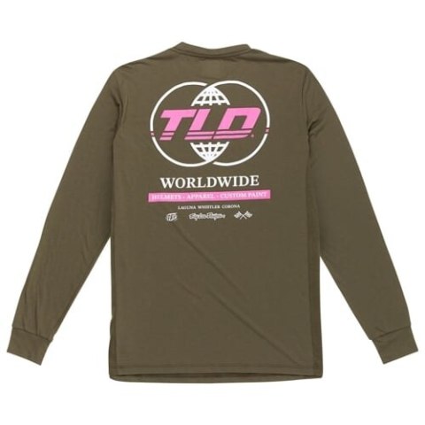 TLD KOSZULKA DZIECIĘCA Z DŁUGIM RĘKAWEM SKYLINE RIDE TEE WORLDWIDE CAPER (38514800)
