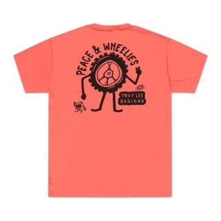 TLD KOSZULKA DZIECIĘCA Z KRÓTKIM RĘKAWEM SKYLINE RIDE TEE P&W MELON (38404600)