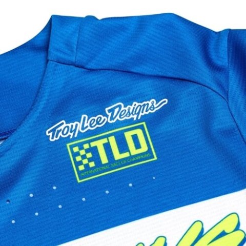 TLD KOSZULKA Z DŁUGIM RĘKAWEM SPRINT FIFTY-50 FIERY RED (32335600)