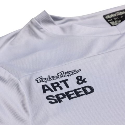 TLD KOSZULKA Z KRÓTKIM RĘKAWEM SKYLINE RADIOSCAPE MIST (31906100)