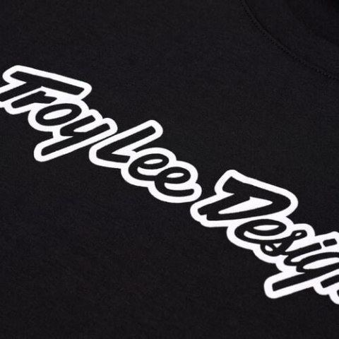 TLD KOSZULKA Z KRÓTKIM RĘKAWEM SKYLINE RIDE TEE SIGNATURE BLACK (38207201)