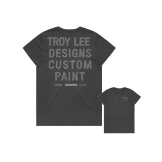 TLD T-SHIRT DAMSKI Z KRÓTKIM RĘKAWEM PAINT SHOP CARBON (75372901)