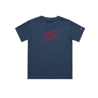 TLD T-SHIRT DZIECIĘCY Z KRÓTKIM RĘKAWEM BADGE NAVY HEATHER (72456801)