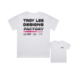 TLD T-SHIRT DZIECIĘCY Z KRÓTKIM RĘKAWEM FACTORY WHITE (72481801)