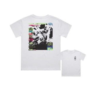 TLD T-SHIRT DZIECIĘCY Z KRÓTKIM RĘKAWEM OVERLOAD WHITE (72425201)