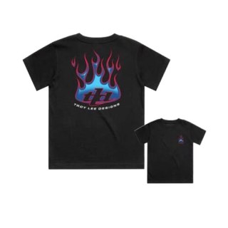 TLD T-SHIRT DZIECIĘCY Z KRÓTKIM RĘKAWEM TORCHED BLACK (72421201)