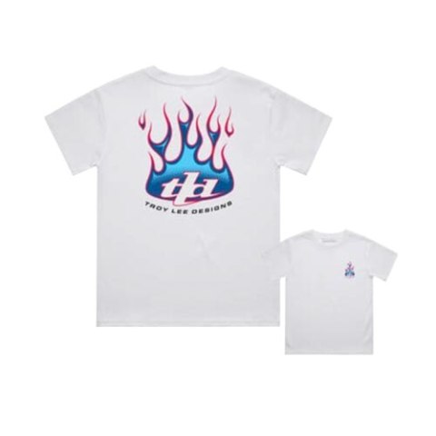 TLD T-SHIRT DZIECIĘCY Z KRÓTKIM RĘKAWEM TORCHED WHITE (72421200)