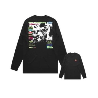 TLD T-SHIRT Z DŁUGIM RĘKAWEM OVERLOAD BLACK (72925200)