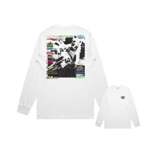TLD T-SHIRT Z DŁUGIM RĘKAWEM OVERLOAD WHITE (72925201)