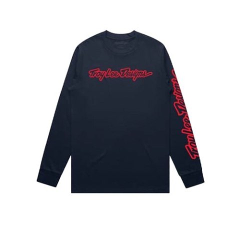 TLD T-SHIRT Z DŁUGIM RĘKAWEM SIGNATURE NAVY (72991703)