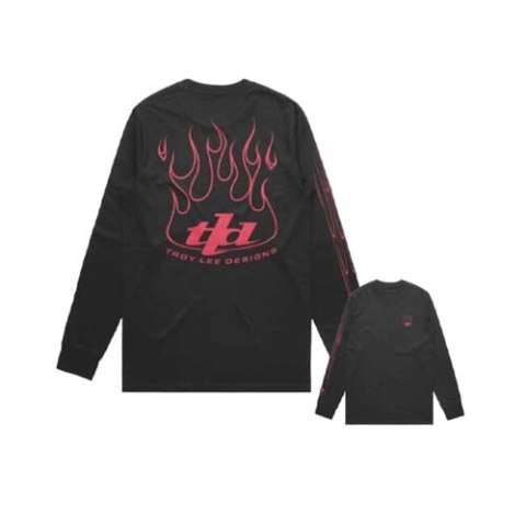 TLD T-SHIRT Z DŁUGIM RĘKAWEM TORCHED CARBON (72921200)