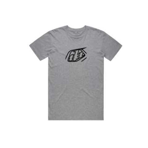 TLD T-SHIRT Z KRÓTKIM RĘKAWEM BADGE GRAY HEATHER (70156808)