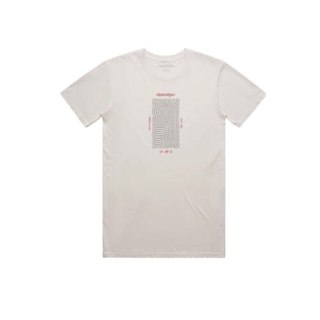 TLD T-SHIRT Z KRÓTKIM RĘKAWEM BOXED OUT VINTAGE WHITE (70156903)