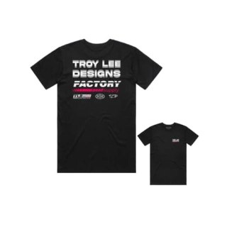 TLD T-SHIRT Z KRÓTKIM RĘKAWEM FACTORY BLACK (70181802)