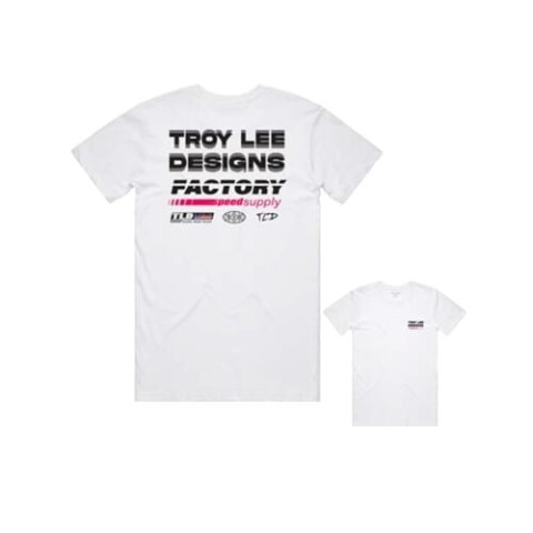 TLD T-SHIRT Z KRÓTKIM RĘKAWEM FACTORY WHITE (70181803)