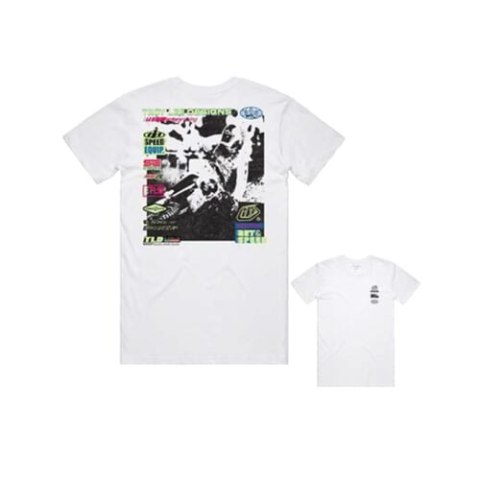 TLD T-SHIRT Z KRÓTKIM RĘKAWEM OVERLOAD WHITE (70125201)
