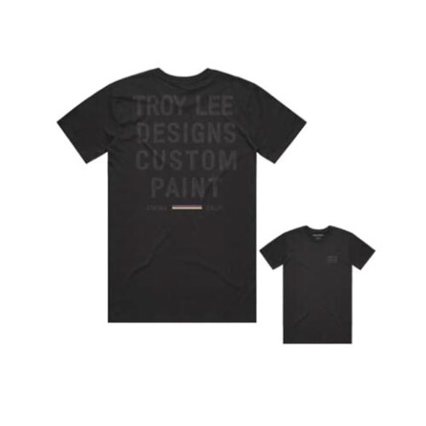 TLD T-SHIRT Z KRÓTKIM RĘKAWEM PAINT SHOP CARBON (70172901)