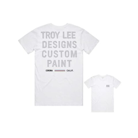 TLD T-SHIRT Z KRÓTKIM RĘKAWEM PAINT SHOP WHITE (70172900)
