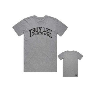 TLD T-SHIRT Z KRÓTKIM RĘKAWEM SCHOLAR GRAY HEATHER (70176501)