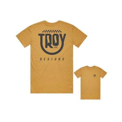 TLD T-SHIRT Z KRÓTKIM RĘKAWEM SMILEY GOLD (70176600)