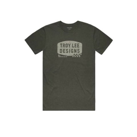 TLD T-SHIRT Z KRÓTKIM RĘKAWEM STAMP OLIVE HEATHER (70189700)