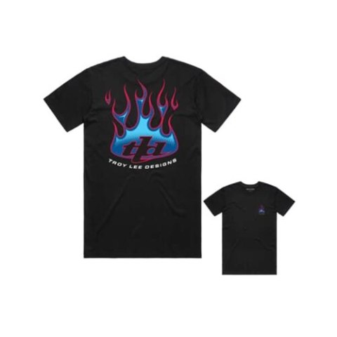 TLD T-SHIRT Z KRÓTKIM RĘKAWEM TORCHED BLACK (70121200)