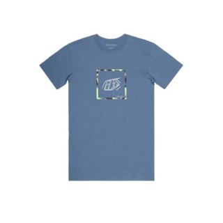 TLD T-SHIRT Z KRÓTKIM RĘKAWEM VELOCITY SMOKE BLUE (70129800)