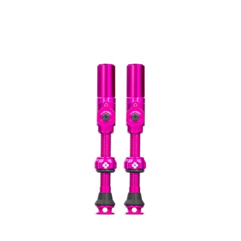 MUC-OFF BIG BORE HYBRID SCHRADER 45mm PINK - Wentyle Bezrdzeniowe Tubeless 45mm Różowe