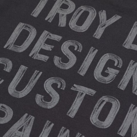 TLD T-SHIRT DAMSKI Z KRÓTKIM RĘKAWEM PAINT SHOP CARBON (75372901)