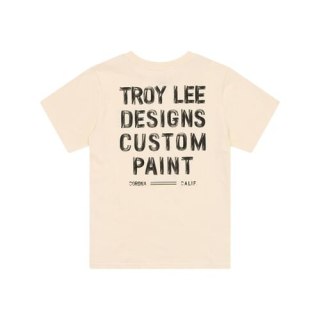 TLD T-SHIRT DAMSKI Z KRÓTKIM RĘKAWEM PAINT SHOP VINTAGE WHITE (75372900)