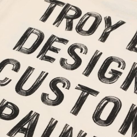 TLD T-SHIRT DAMSKI Z KRÓTKIM RĘKAWEM PAINT SHOP VINTAGE WHITE (75372900)