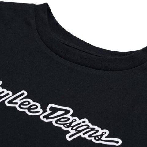 TLD T-SHIRT DAMSKI Z KRÓTKIM RĘKAWEM SIGNATURE BLACK (75391702)