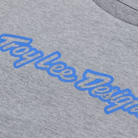 TLD T-SHIRT DAMSKI Z KRÓTKIM RĘKAWEM SIGNATURE GRAY HEATHER (75391704)