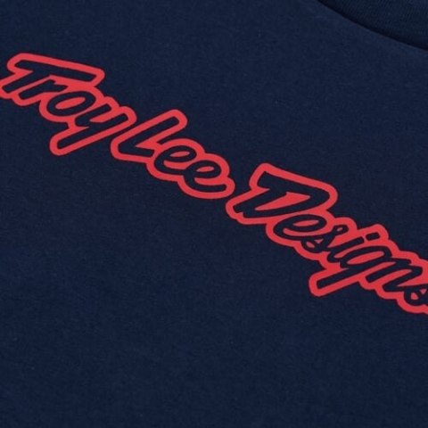 TLD T-SHIRT DAMSKI Z KRÓTKIM RĘKAWEM SIGNATURE NAVY (75391703)