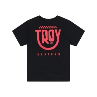 TLD T-SHIRT DAMSKI Z KRÓTKIM RĘKAWEM SMILEY BLACK (75376601)