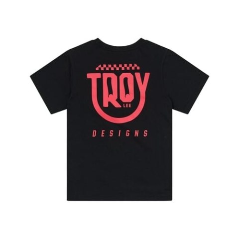 TLD T-SHIRT DAMSKI Z KRÓTKIM RĘKAWEM SMILEY BLACK (75376601)