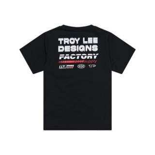 TLD T-SHIRT DZIECIĘCY Z KRÓTKIM RĘKAWEM FACTORY BLACK (72481800)