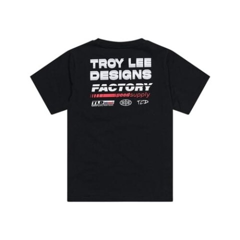 TLD T-SHIRT DZIECIĘCY Z KRÓTKIM RĘKAWEM FACTORY BLACK (72481800)