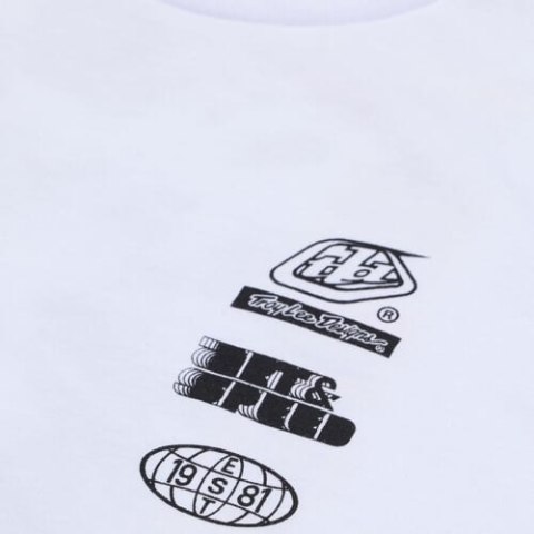TLD T-SHIRT DZIECIĘCY Z KRÓTKIM RĘKAWEM OVERLOAD WHITE (72425201)
