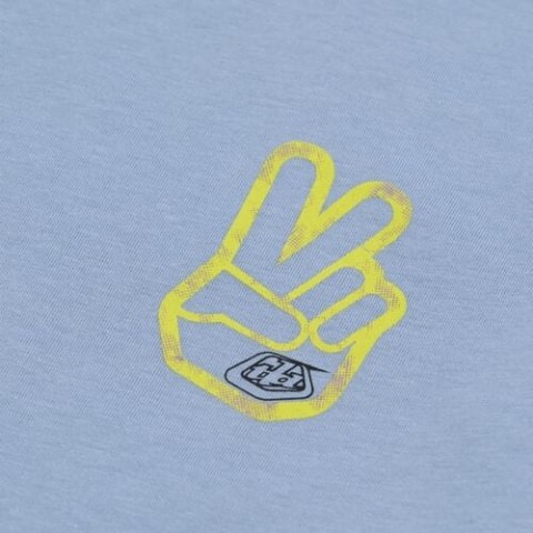 TLD T-SHIRT DZIECIĘCY Z KRÓTKIM RĘKAWEM PEACE OUT SMOKE BLUE (72457304)