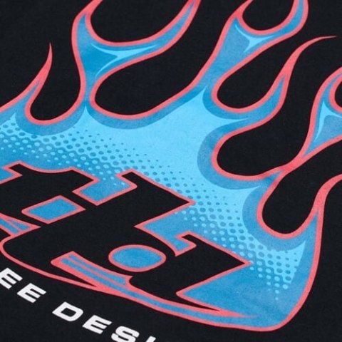 TLD T-SHIRT DZIECIĘCY Z KRÓTKIM RĘKAWEM TORCHED BLACK (72421201)