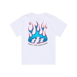 TLD T-SHIRT DZIECIĘCY Z KRÓTKIM RĘKAWEM TORCHED WHITE (72421200)