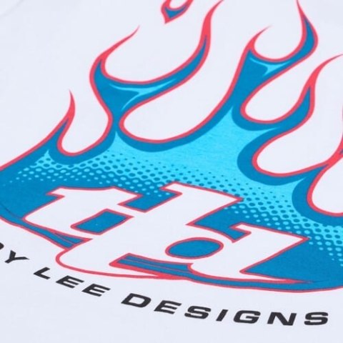 TLD T-SHIRT DZIECIĘCY Z KRÓTKIM RĘKAWEM TORCHED WHITE (72421200)