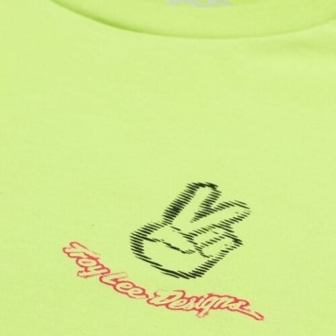 TLD T-SHIRT Z DŁUGIM RĘKAWEM PEACE OUT GLO YELLOW (72957300)