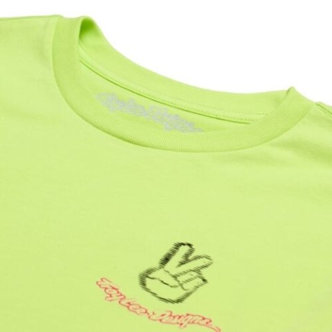 TLD T-SHIRT Z DŁUGIM RĘKAWEM PEACE OUT GLO YELLOW (72957300)