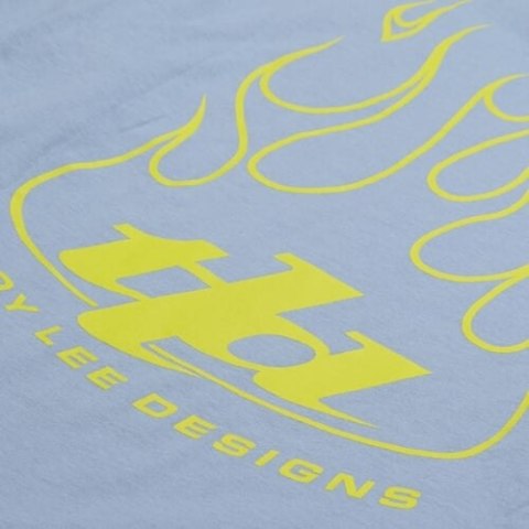 TLD T-SHIRT Z DŁUGIM RĘKAWEM TORCHED SMOKE BLUE (72921201)